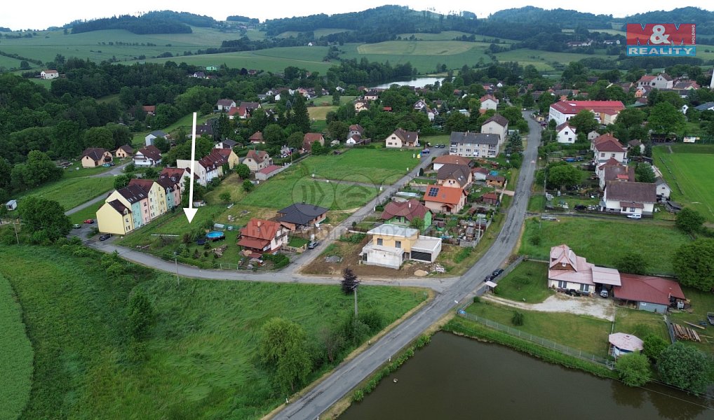 Prodej stavebního pozemku 896 m², Borotín – náhled fotky 2