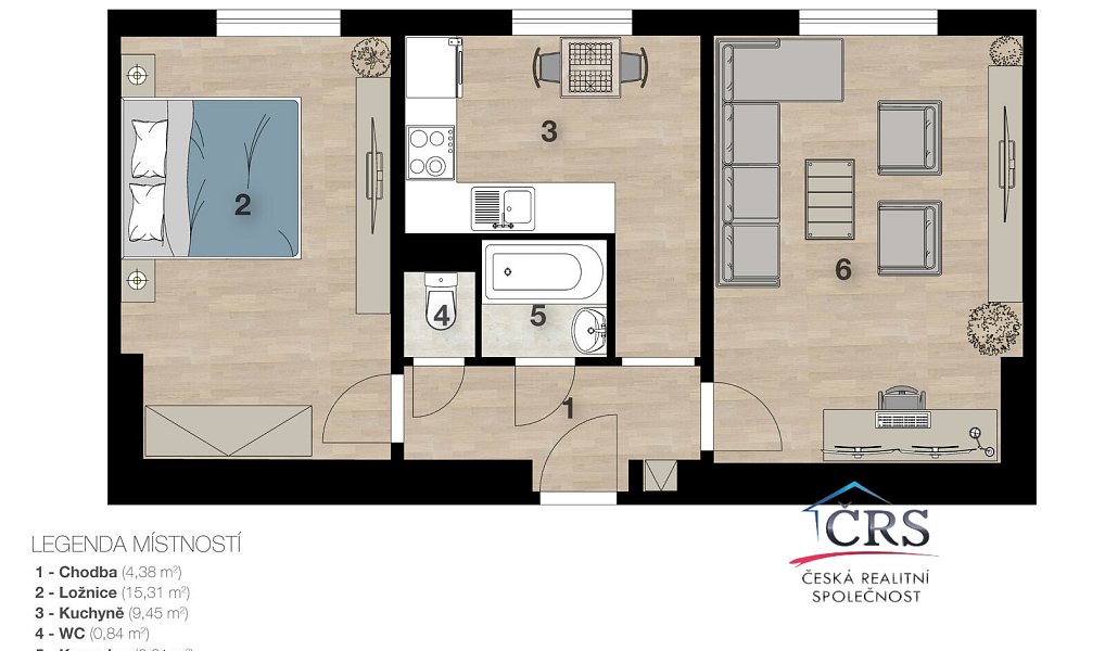 Prodej bytu 2+1 49 m², Praha – náhled fotky 19