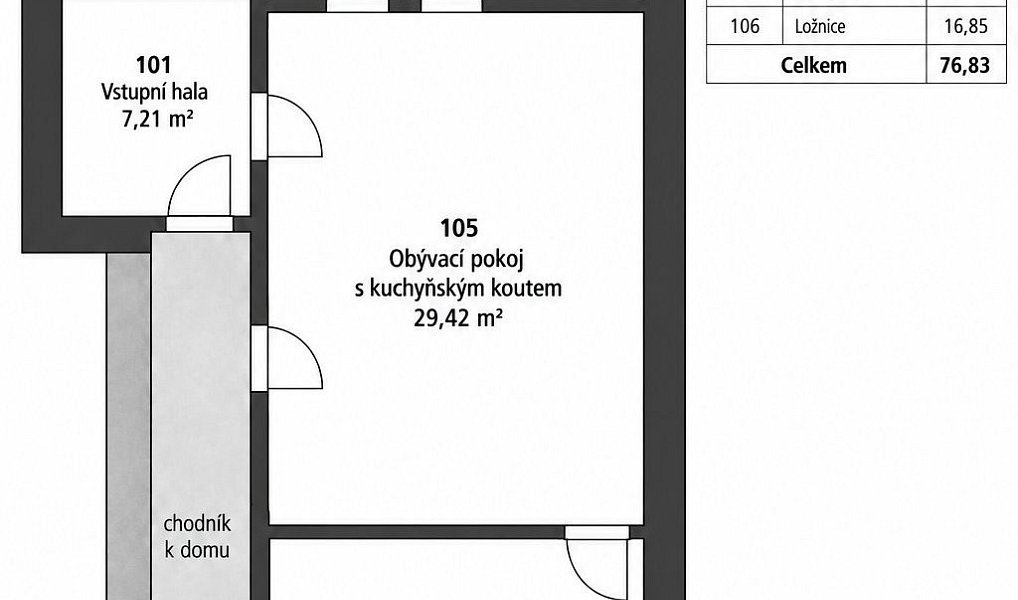 Prodej domu 76 m² s pozemkem 224 m², Chropyně – náhled fotky 19
