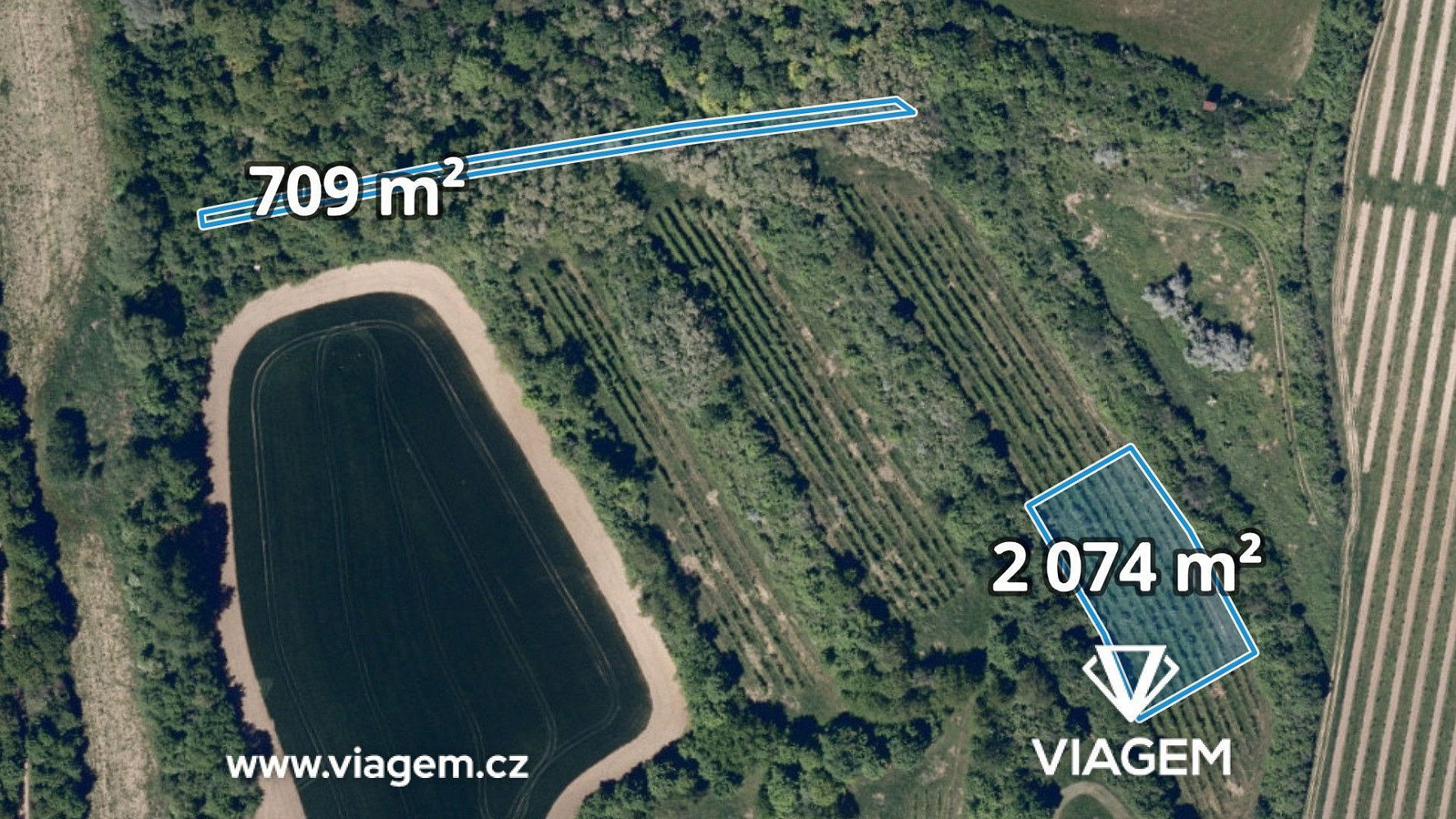 Prodej pole 795 m² – fotografie 3