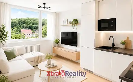 Prodej bytu 2+kk 40 m², Koněvova, Dubí, okres Teplice