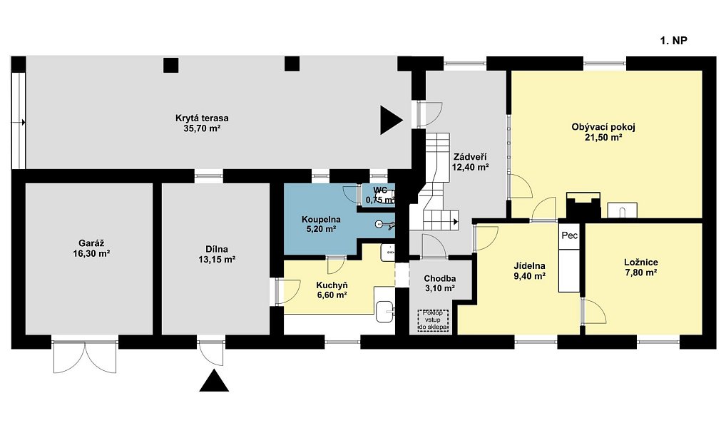 Prodej domu 123 m² s pozemkem 731 m², Turkovice – náhled fotky 25