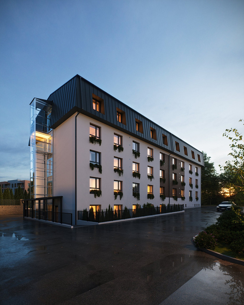 Prodej bytu 3+kk 44 m² – pohled 2