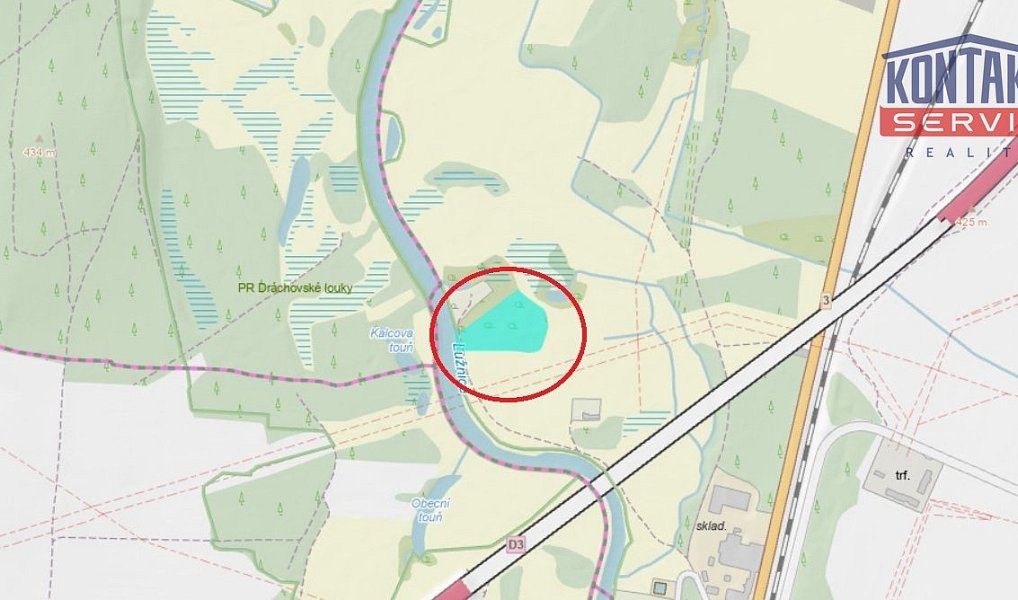 Prodej zahrady 11 550 m², Řípec – náhled fotky 2