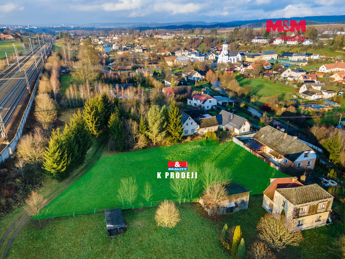 Prodej stavebního pozemku 1 850 m² – fotografie 3