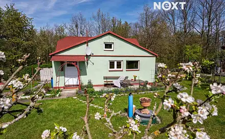Prodej domu 53 m² s pozemkem 373 m², Pňovany - Rájov, okres Plzeň-sever