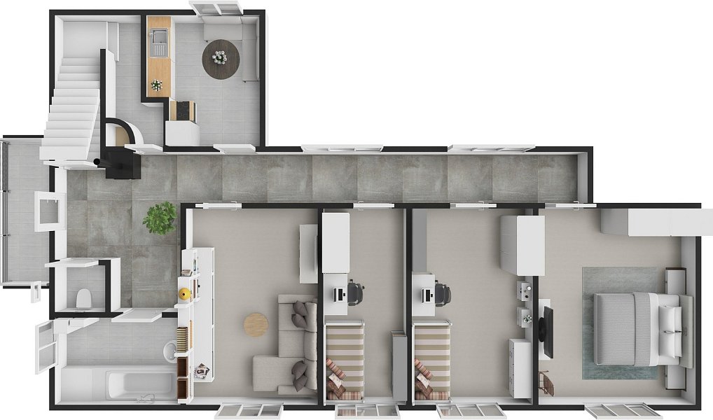 Prodej domu 208 m² s pozemkem 1 390 m², Ústí nad Labem – náhled fotky 48