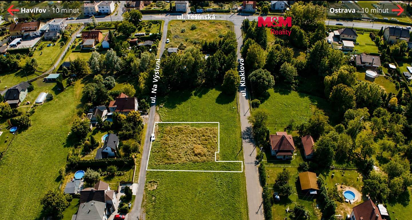 Prodej stavebního pozemku 1 159 m²