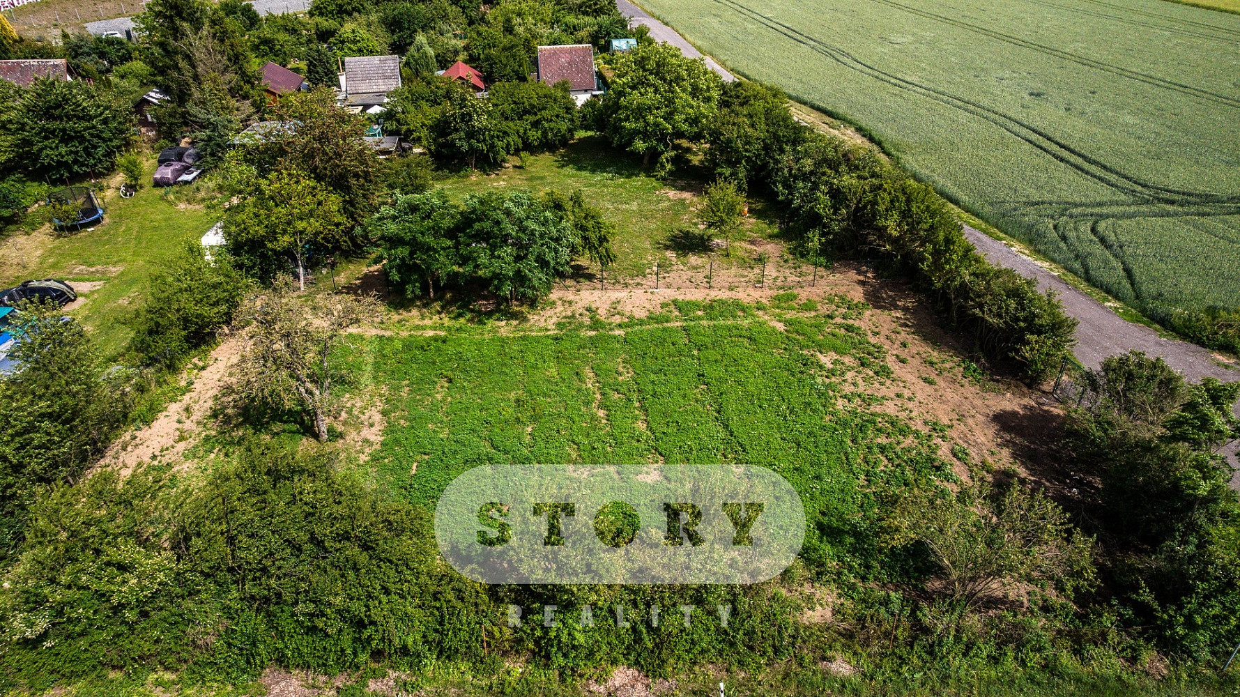 Prodej zahrady 1 000 m² – pohled 2