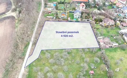 Prodej stavebního pozemku 4 920 m², Plzeň