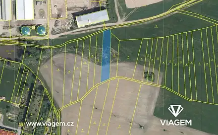 Prodej pole 1 547 m², Předín, okres Třebíč