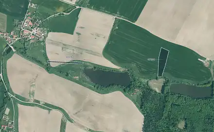 Prodej pole 21 656 m², Kluky, okres Písek