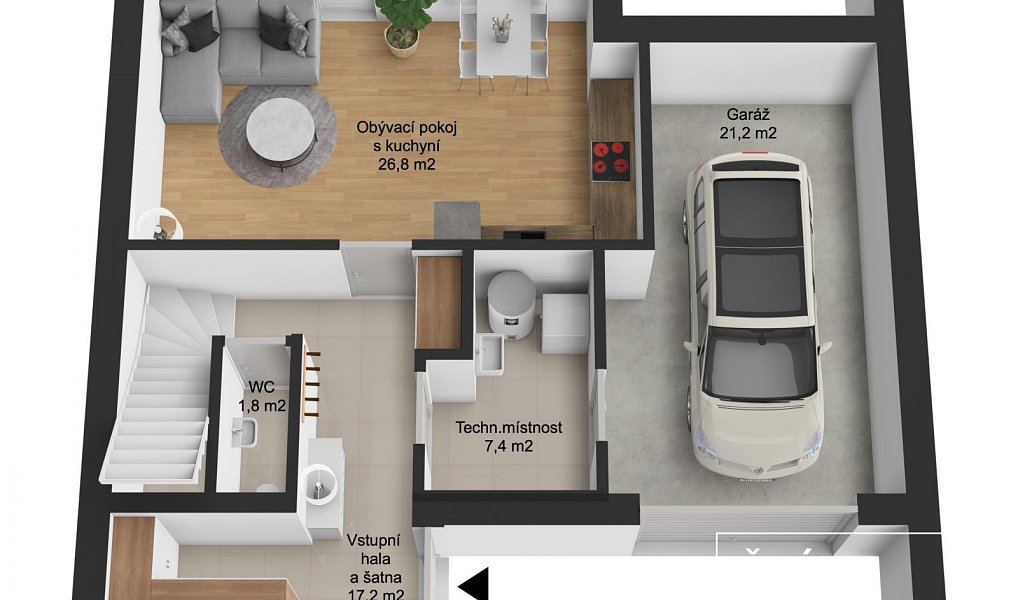 Prodej domu 140 m² s pozemkem 361 m², Kolín – náhled fotky 6
