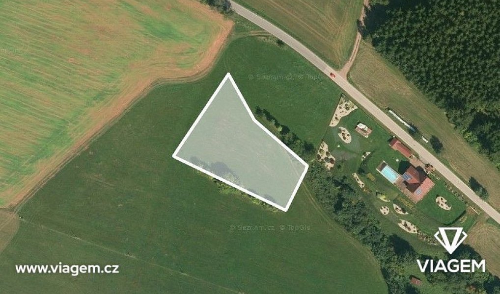 Prodej pole 1 126 m², Nová Paka – náhled fotky 2