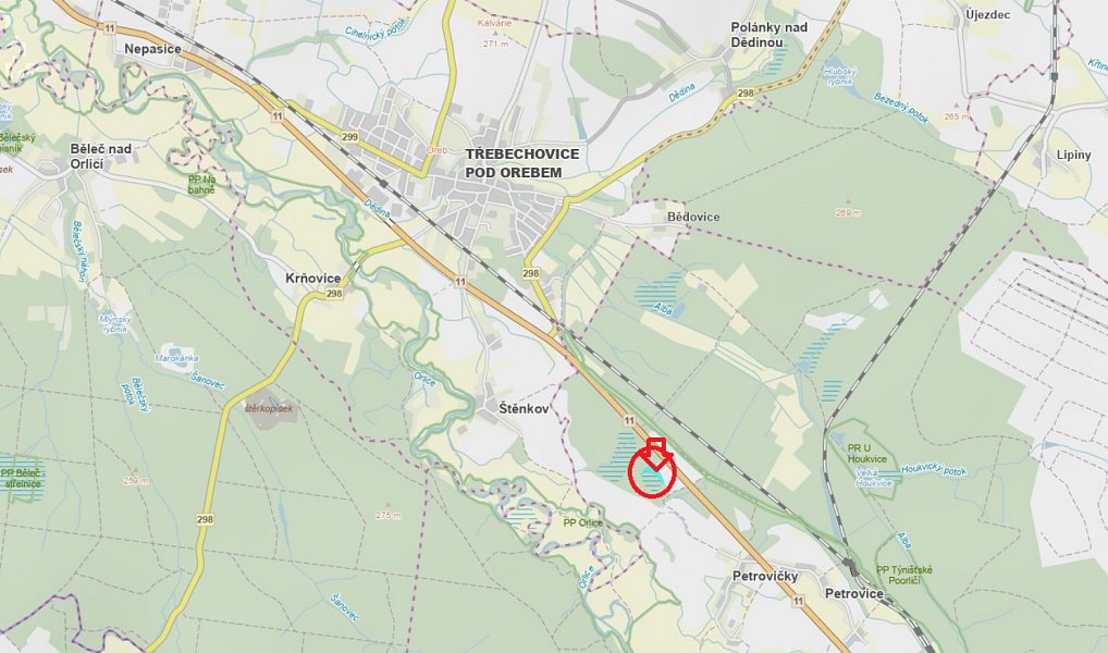 Prodej lesa 2 912 m², Třebechovice pod Orebem – náhled fotky 5