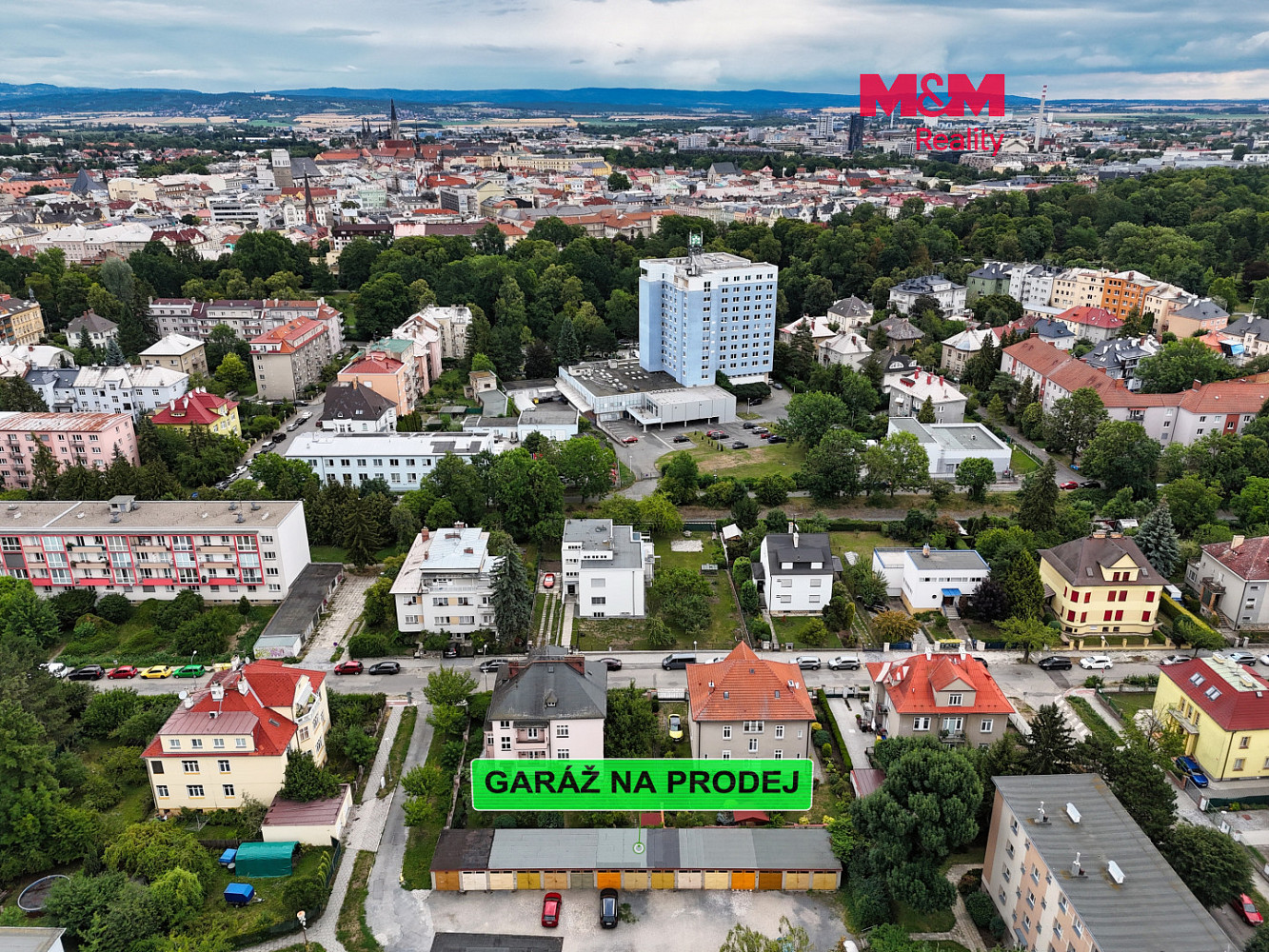 Prodej garáže v olomouci 17m2