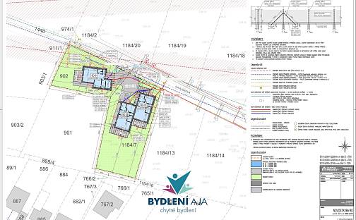 Prodej stavebního pozemku 1 495 m², Havlíčkova, Bystřany, okres Teplice