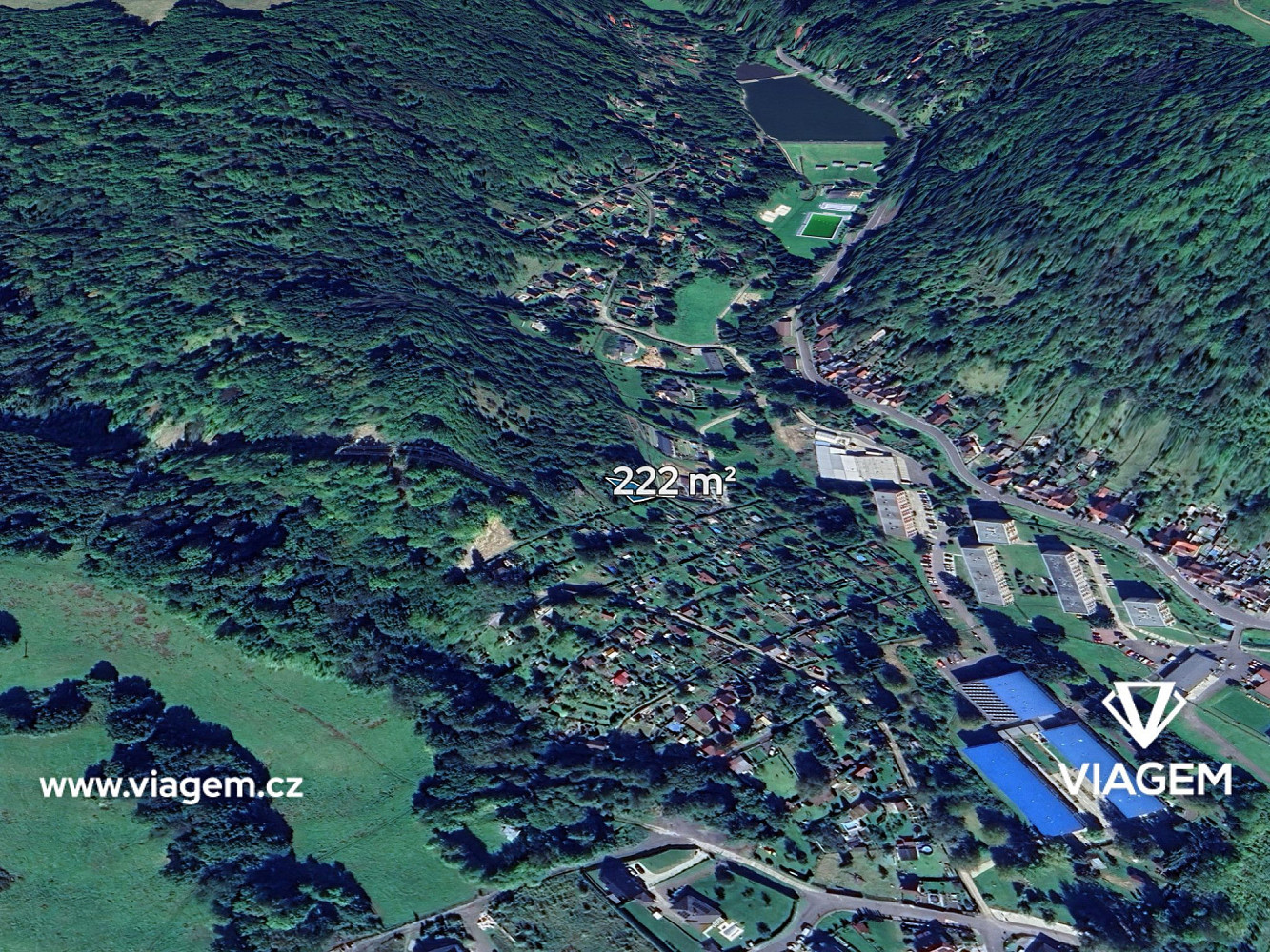 Prodej stavebního pozemku 222 m²