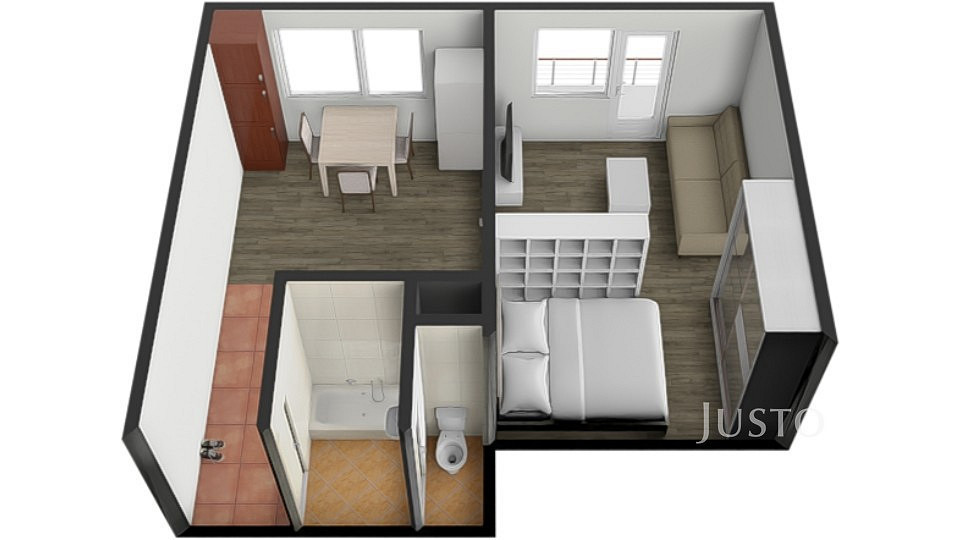 Prodej bytu 1+1 36 m² – fotografie 4