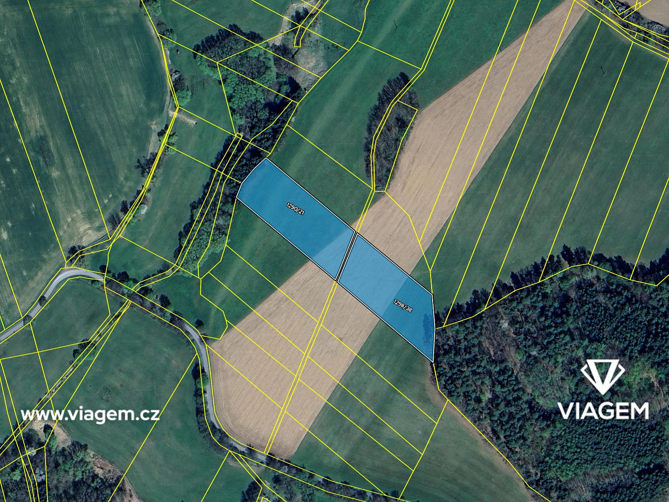 Prodej pole 1 868 m² – fotografie 4