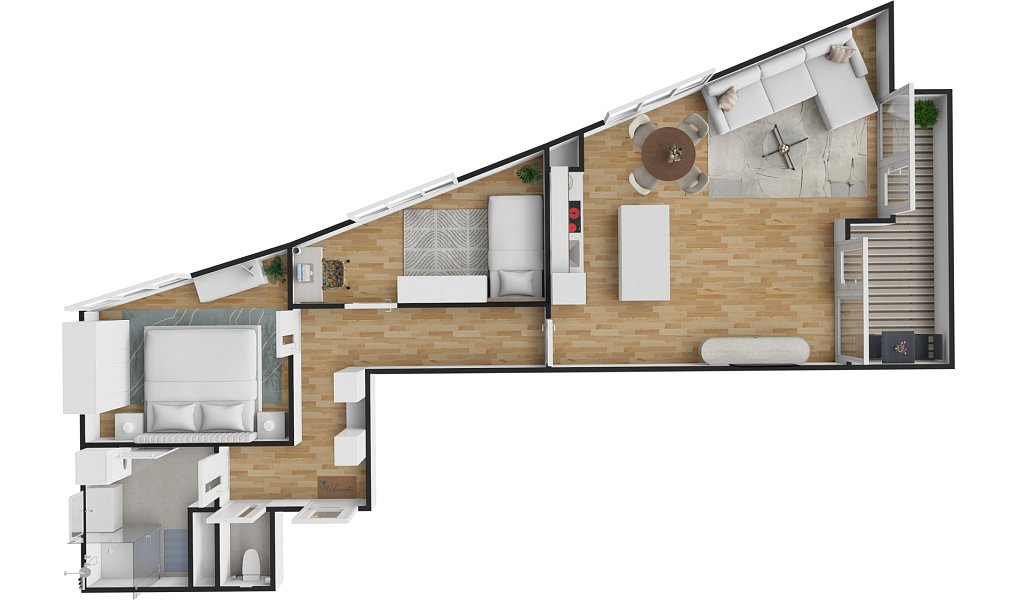 Prodej bytu 3+kk 72 m², Brno – náhled fotky 3