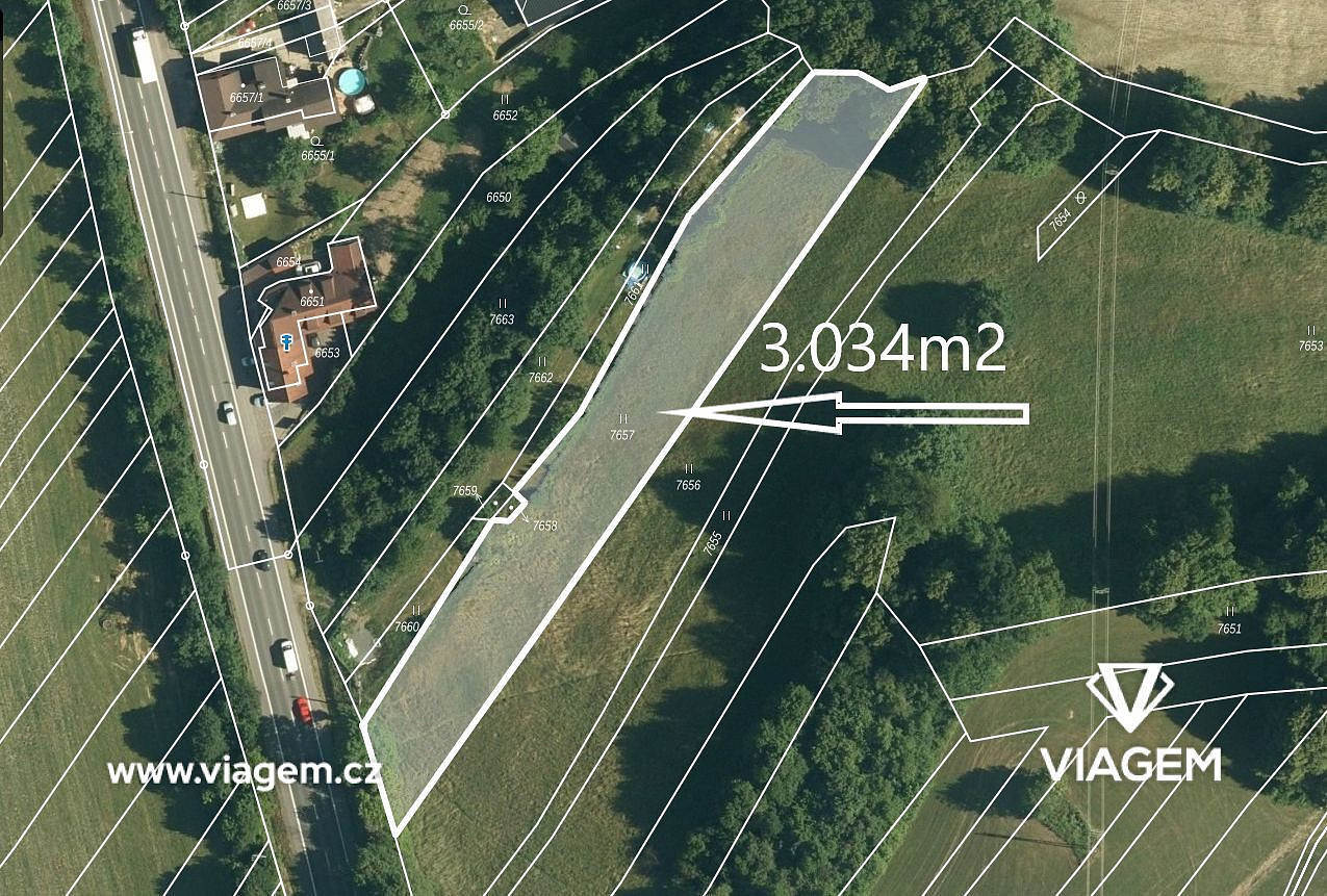Prodej pole 3 034 m²