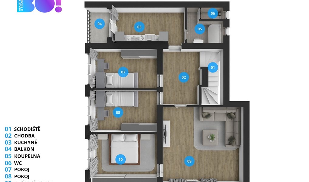 Prodej domu 136 m² s pozemkem 1 371 m², Písek – náhled fotky 13
