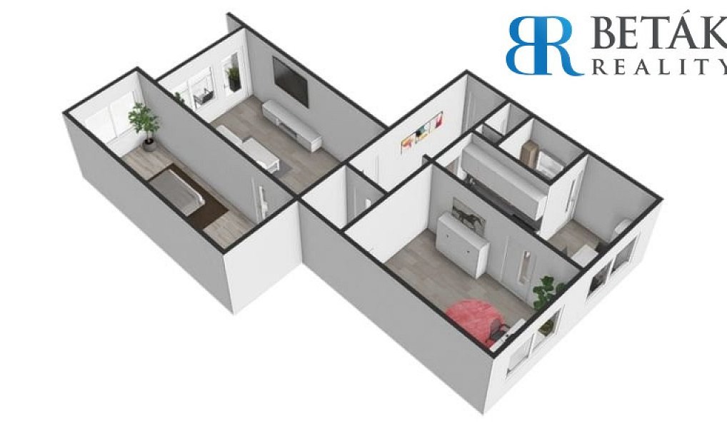 Prodej bytu 3+1 72 m², Přerov – náhled fotky 2
