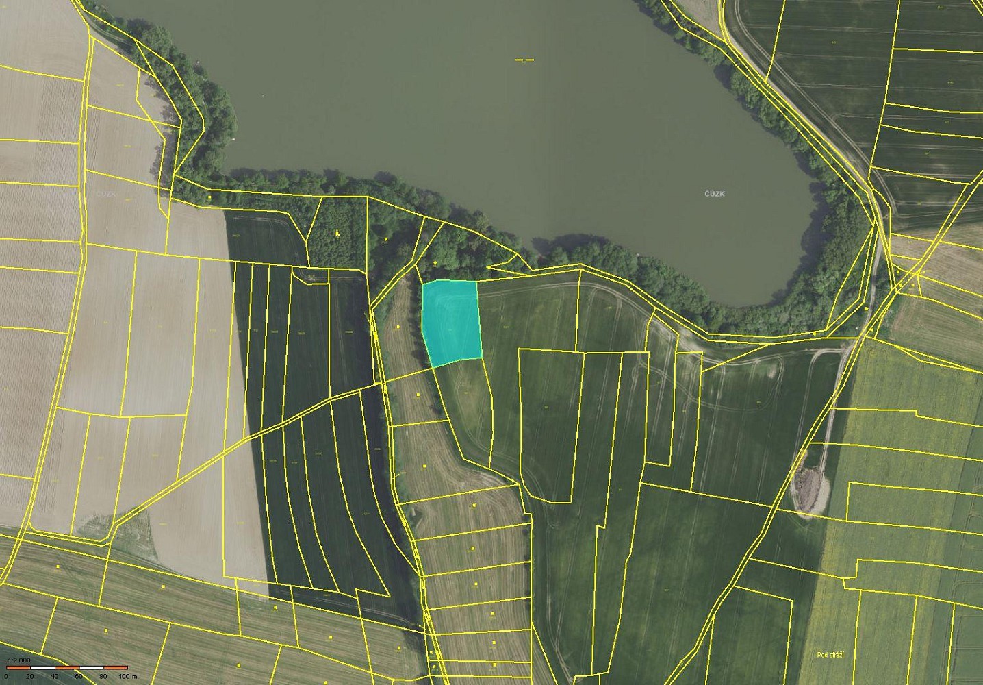 Prodej pole 3 075 m²