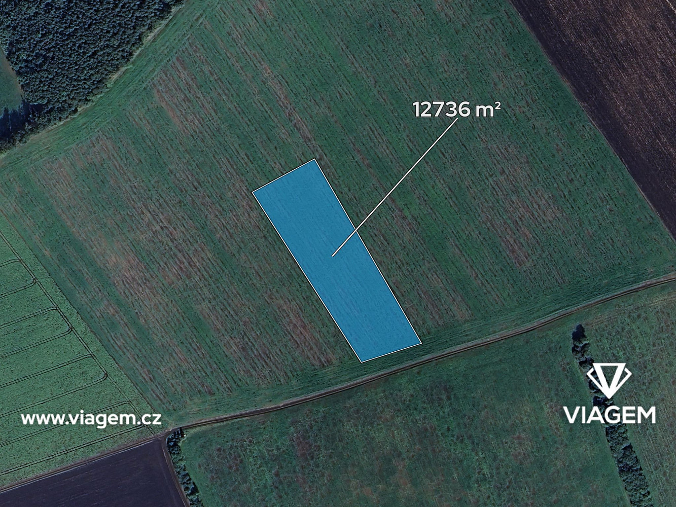 Prodej pole 786 m² – fotografie 2