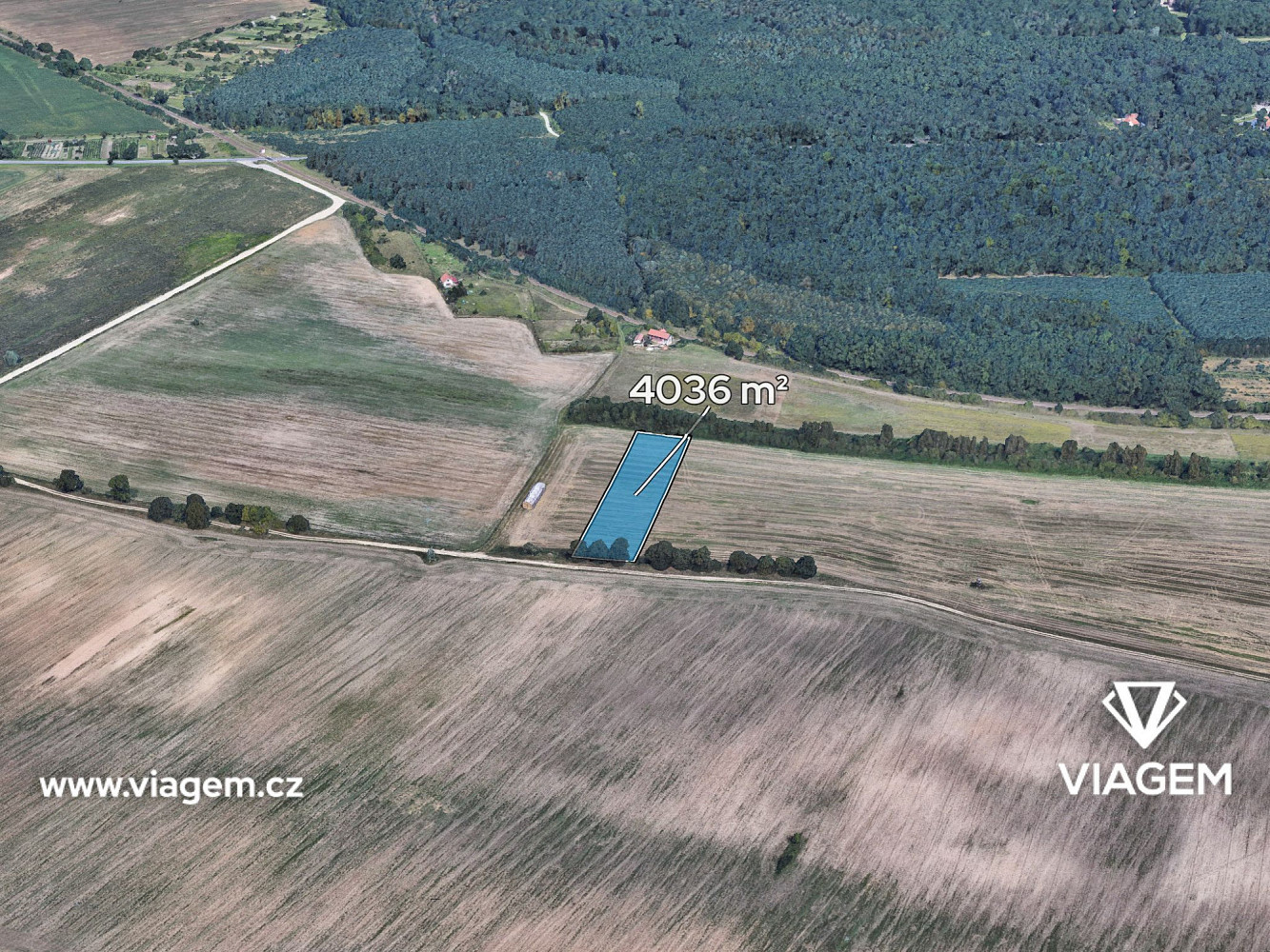 Prodej pole 672 m²