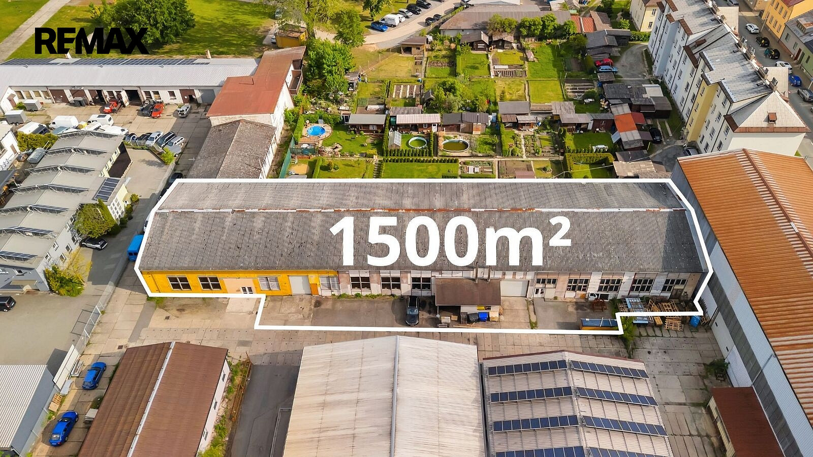 Prodej skladovacích prostor 1 557 m²