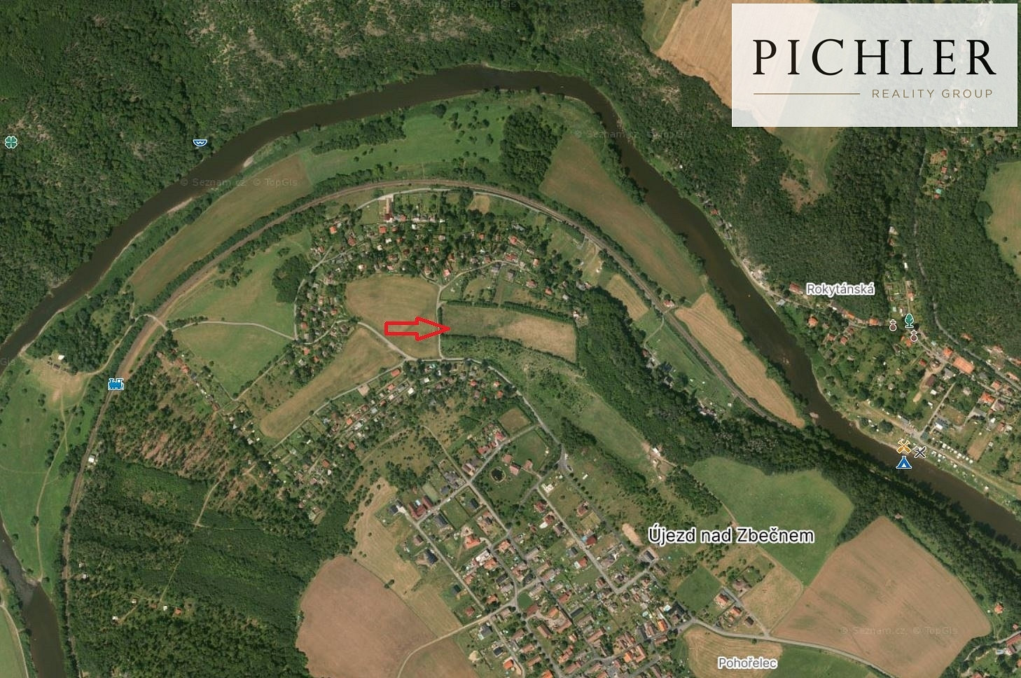 Prodej zahrady 1 043 m²