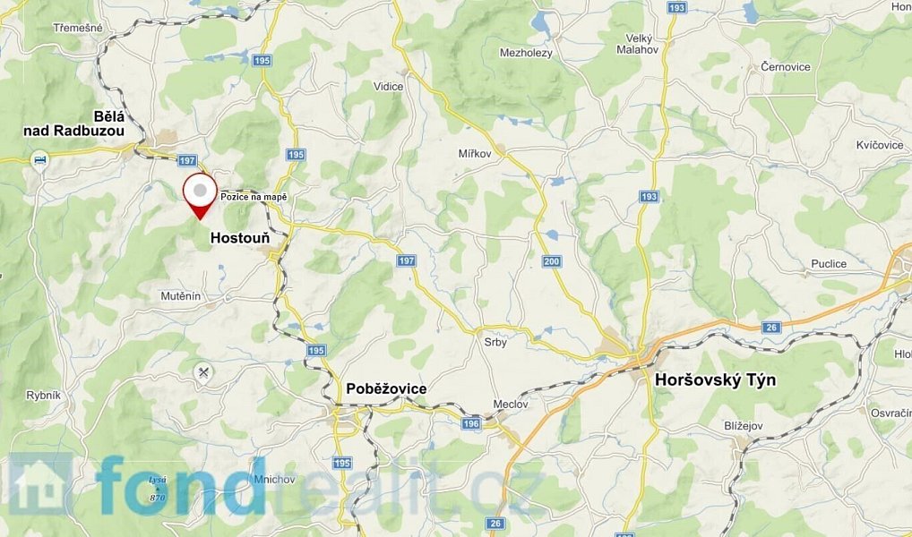 Prodej pole 1 208 m², Bělá nad Radbuzou – náhled fotky 4