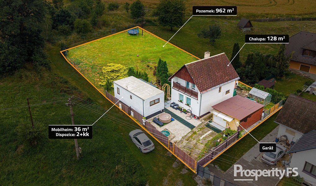 Prodej chaty/chalupy 128 m² s pozemkem 962 m², Jakartovice – náhled fotky 3