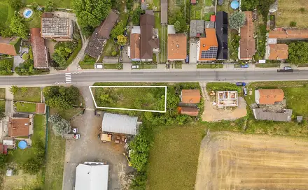 Prodej stavebního pozemku 591 m², Konětopská, Čečelice, okres Mělník