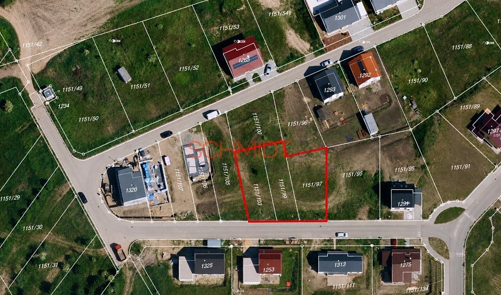 Prodej stavebního pozemku 1 000 m², Bořetice – náhled fotky 2