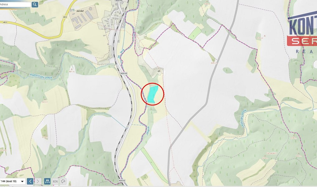 Prodej lesa 9 664 m², Číchov – náhled fotky 4