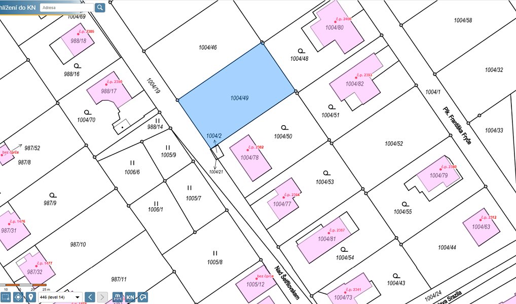 Prodej stavebního pozemku 835 m², Turnov – náhled fotky 4