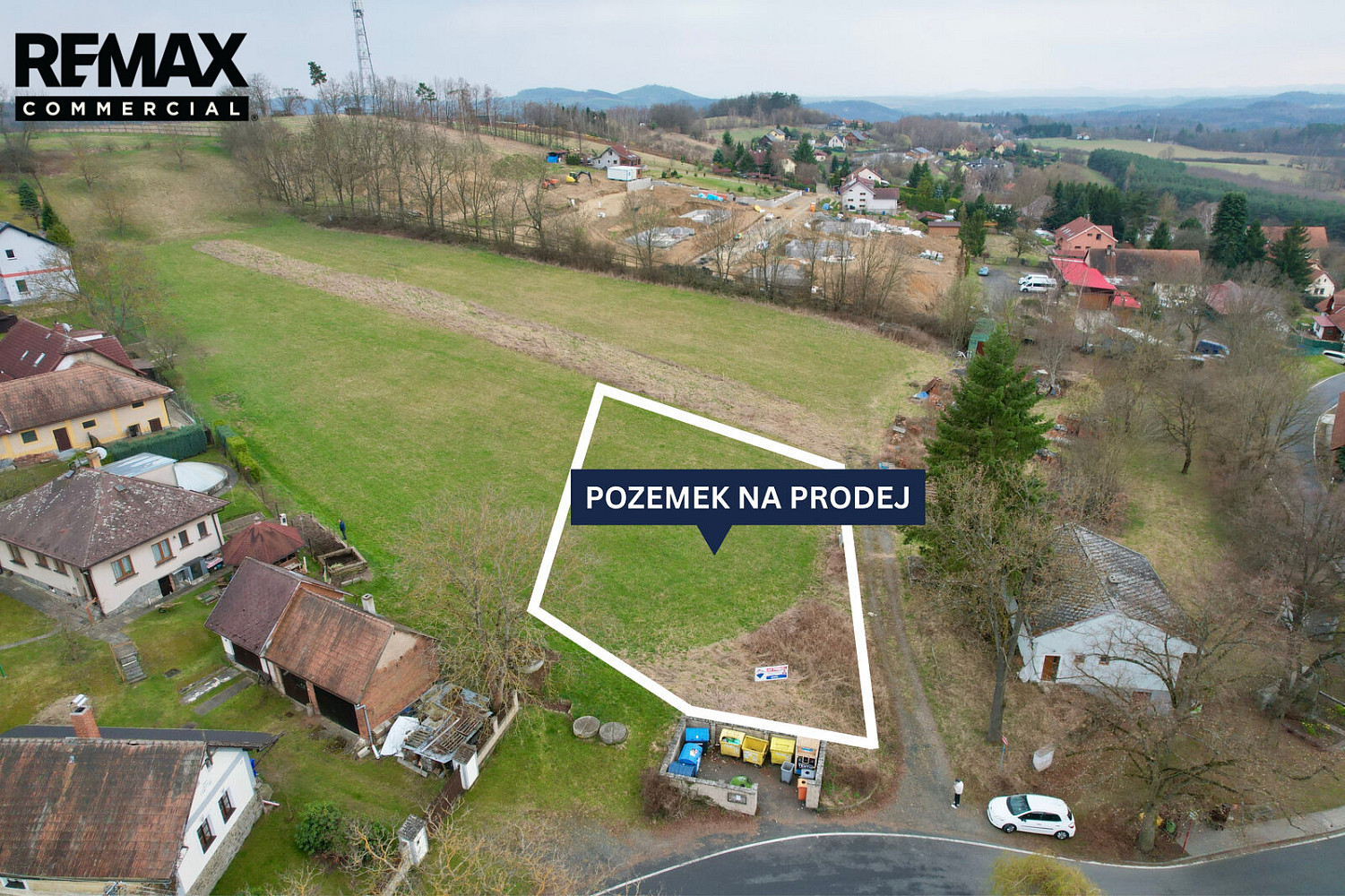 Prodej stavebního pozemku 1 166 m²