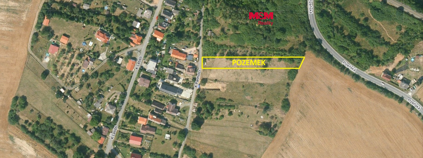 Prodej stavebního pozemku 1 876 m²
