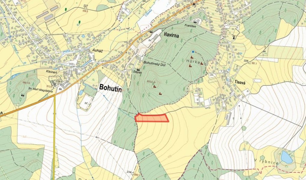 Prodej louky 11 507 m², Bohutín – náhled fotky 2