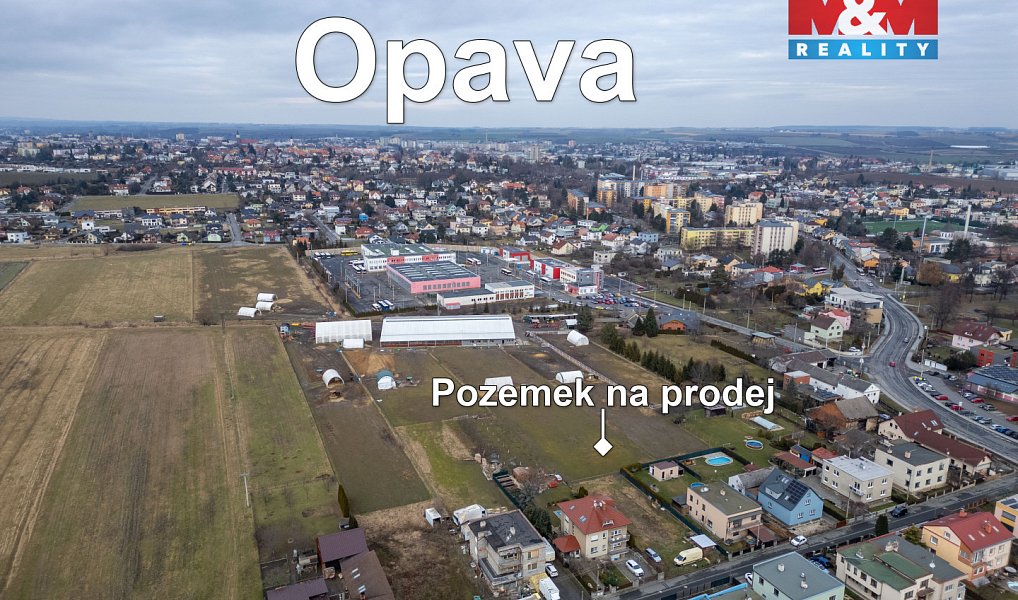 Prodej stavebního pozemku 3 648 m², Opava – náhled fotky 7