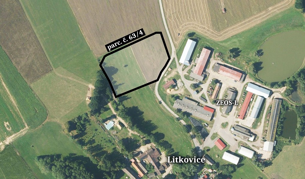 Prodej komerčního pozemku 10 581 m², Žirovnice – náhled fotky 3