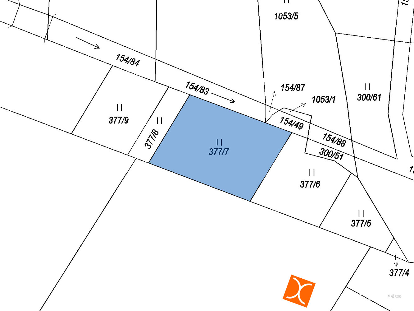 Prodej pozemku 491 m² – fotografie 2