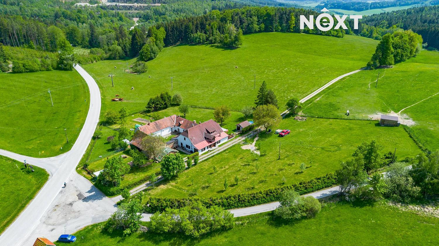 Prodej domu 162 m² s pozemkem 6 949 m²