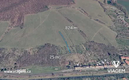 Prodej pole 849 m², Šumice, okres Uherské Hradiště