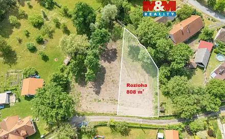 Prodej stavebního pozemku 808 m², Ždírec - Smederov, okres Plzeň-Jih