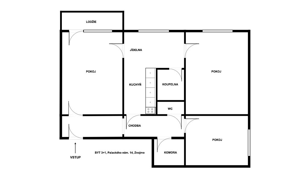 Prodej bytu 3+1 70 m², Znojmo – náhled fotky 20