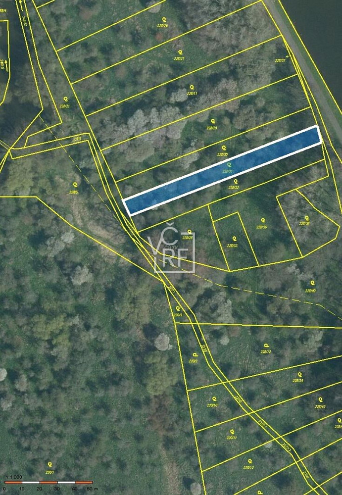 Prodej pozemku 1 146 m², Hořín